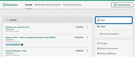 dépôt automatique interac desjardins|De nouvelles fonctions pour les virements Interac.